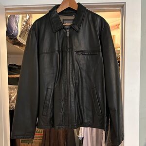 Wilsons Leather Men's Black Jacket
